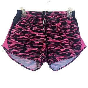 Nike Women's Dri-Fit Hot Pink Zebra print running shorts Size S